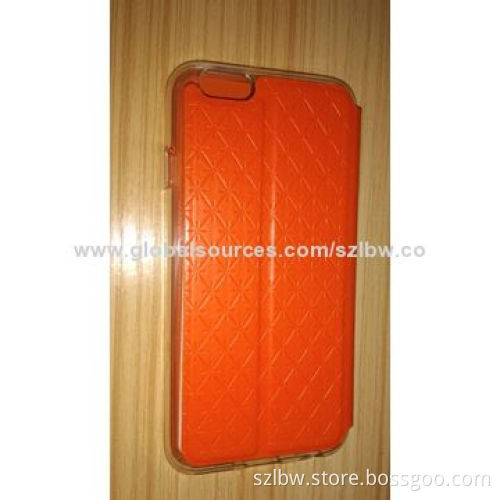 PU + TPU Flip Mobile Cases with Unique Design, Various Colors Available